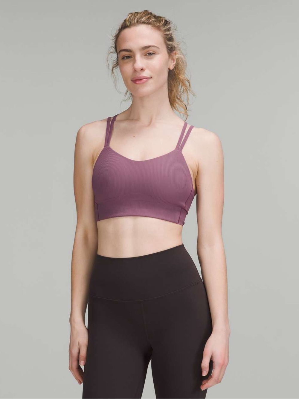 Lululemon Like a Cloud Ribbed Longline Bra